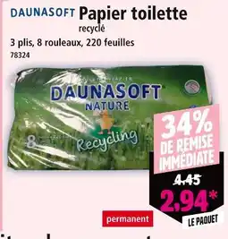 Norma DAUNASOFT Papier toilette offre