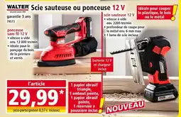 Norma Walter Scie sauteuse ou ponceuse 12 v offre