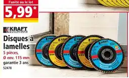 Norma KRAFT WERKZEUGE Disques à lamelles offre