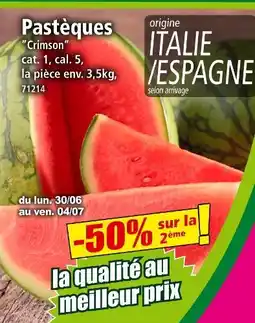 Norma Pastèques Crimson offre