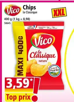 Norma VICO Chips la Classique nature offre