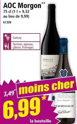 Norma AOC Morgon offre