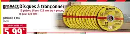 Norma KRAFT WERKZEUGE Disques à tronçonner offre