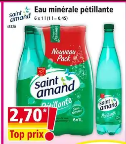 Norma Saint Amand Eau minérale pétillante offre