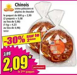 Norma Matindoux Chinois offre