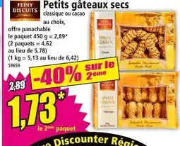 Norma FEINY BISCUITS Petits gâteaux secs offre