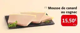 Colruyt Mousse de canard au cognac offre