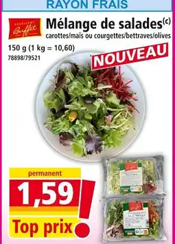 Norma Excellent Buffet Mélange de salades offre
