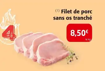 Colruyt Filet de porc sans os tranché offre