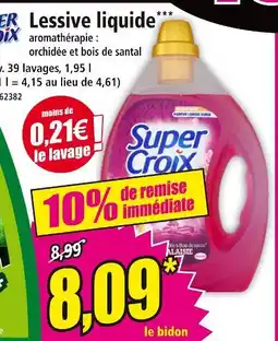 Norma SUPER CROIX Lessive liquide offre