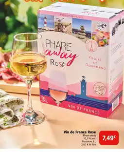 Colruyt Phare away Vin de France Rosé offre