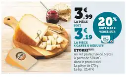 U Express ETORKI Etorki offre