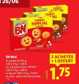 Lidl BN BN Mini offre