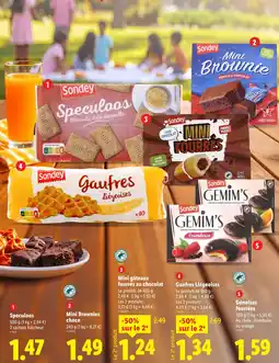 Lidl Sondey Speculoos offre