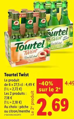 Lidl Tourtel Twist offre