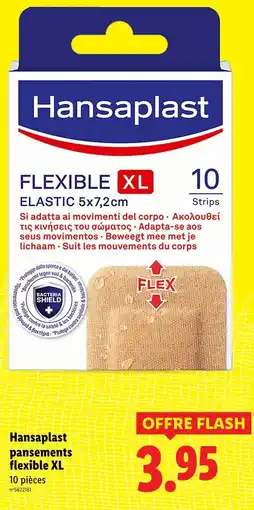 Lidl Hansaplast Pansements flexible XL offre