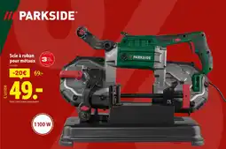 Lidl PARKSIDE Scie à ruban pour métaux offre