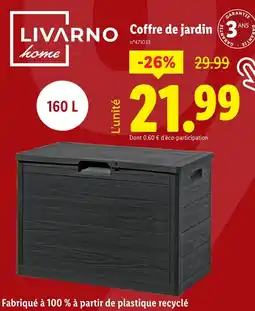 Lidl LIVARNO home Coffre de jardin offre