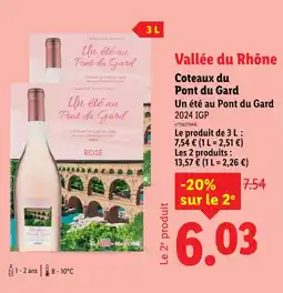 Lidl Un été au Pont du Gard offre