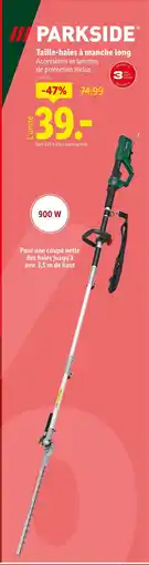 Lidl PARKSIDE Taille-haies à manche long offre