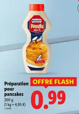 Lidl McEnnedy Pancake mix it offre