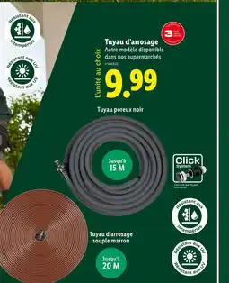 Lidl Tuyau d’arrosage offre
