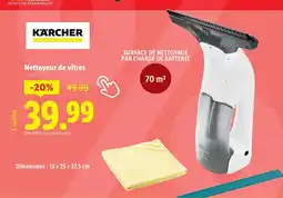 Lidl KÄRCHER Nettoyeur de vitres offre