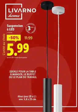 Lidl LIVARNO HOME Suspension à LED offre