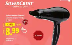 Lidl SILVERCREST Sèche-cheveux ionique offre