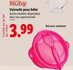 Lidl Nûby Vaisselle pour bébé offre