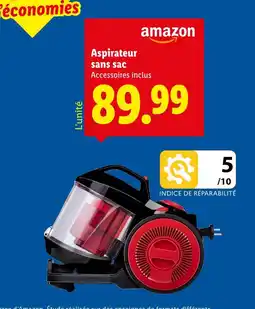 Lidl AMAZON Aspirateur sans sac offre