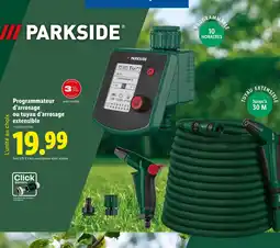 Lidl PARKSIDE Programmmateur d'arrosage ou tuyau d'arrosage extensible offre
