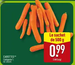 ALDI CAROTTES offre