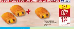 ALDI Pain au chocolat et crème pâtissière offre