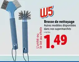 Lidl W5 Brosse de nettoyage offre