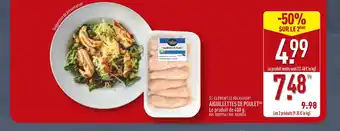 ALDI ST-CLÉMENT LE VOLAILLER Aiguillettes de poulet offre