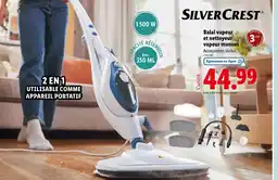Lidl SilverCrest Balai vapeur et nettoyeur vapeur manuel offre