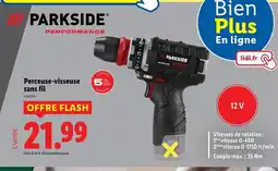 Lidl Parkside Perceuse-visseuse sans fil offre