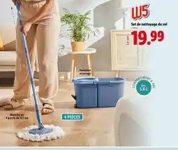 Lidl W5 Set de nettoyage de sol offre
