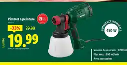 Lidl PARKSIDE Pistolet à peinture offre