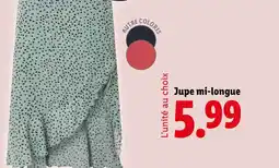 Lidl esmara Jupe mi-longue offre