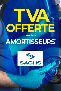 Euromaster Sachs TVA offerte sur les amortisseurs Sachs offre