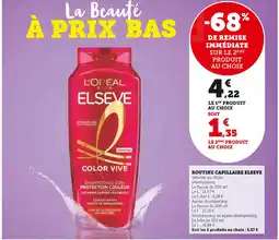 Super U L'Oréal Paris Routine capillaire elseve offre