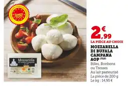 Super U Mozzarella di Bufala Campana AOP offre