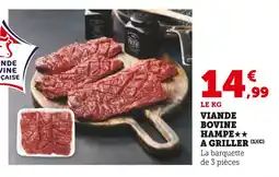 Super U Viande française hampe à griller offre