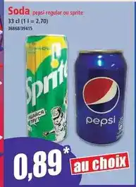 Norma Pepsi - soda offre