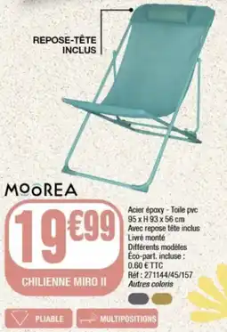 La Foir'Fouille Chilienne miro ll offre