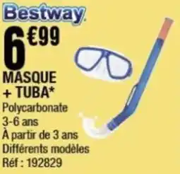 La Foir'Fouille Masque + tuba offre