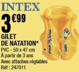La Foir'Fouille Gilet de natation offre