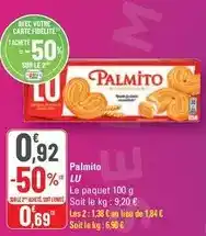 G20 Lu - palmito offre